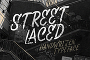 Street Laced Handwritten Typeface, a Handwritten Font by Littlehand (Thumbnail 10 of 10)