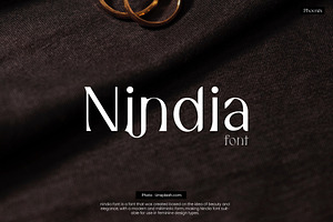 Nindia Font