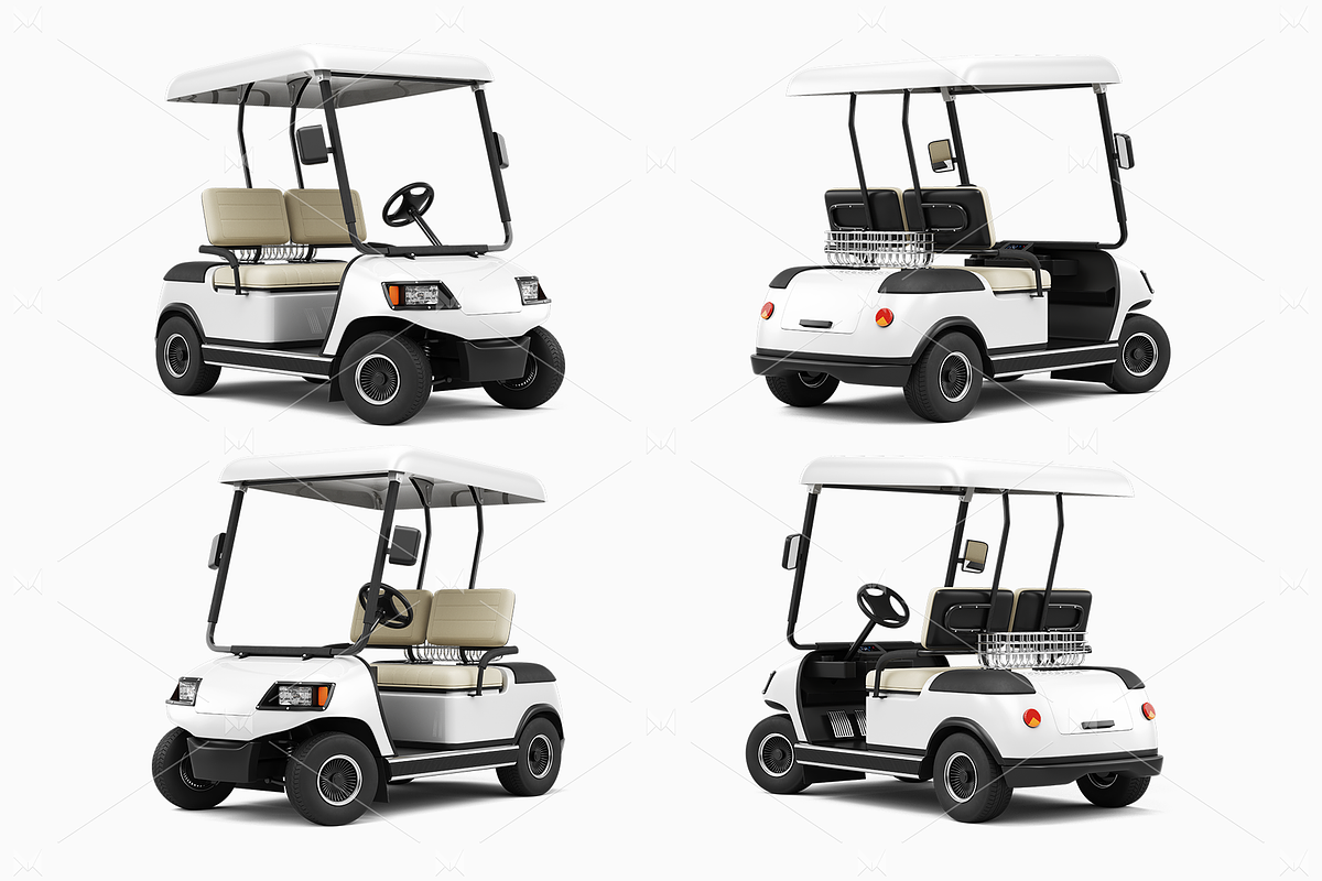 Golf Cart Mockup 2, a Product Mockup by Mockupix (Photo 11 of 12)
