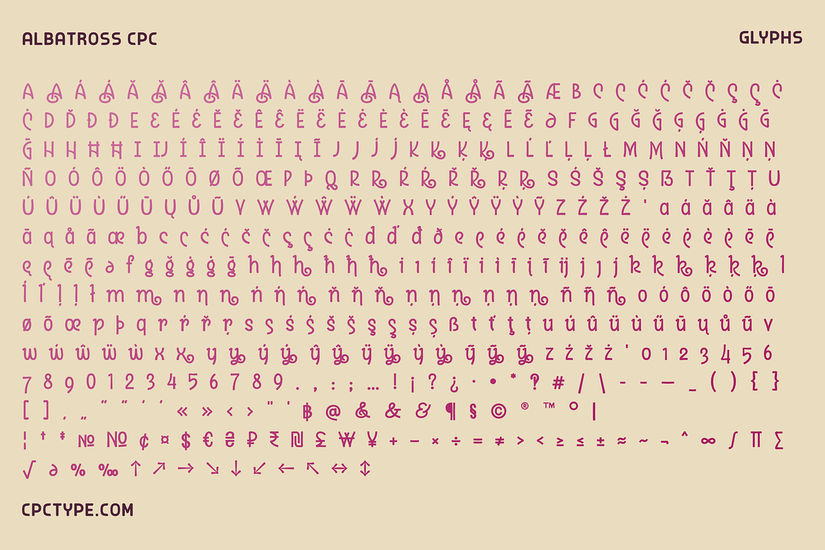 Albatross CPC, a Sans Serif Font by Christopher P. Cacho (Photo 3 of 5)