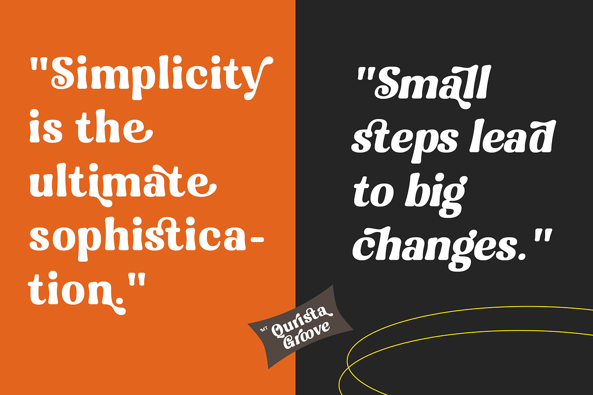 MT Qurista Groove - Groove Serif preview 5