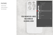 iPhone 15 Pro Max Case Mockup Bundle, an iPhone Mockup by StyledProductMockups (Thumbnail 7 of 9)