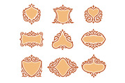 oriental vintage frames, an Object Graphic by Watchada's factory (Thumbnail 1 of 2)