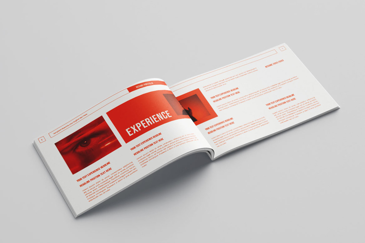 Resume Portfolio Vol.3, a Resume Template by Bewalrus Studio (Photo 4 of 11)