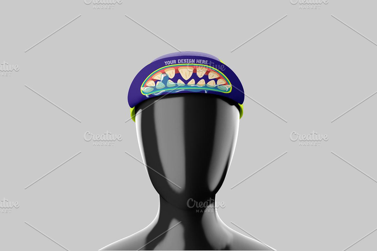 Cycling Cap Mockup, a Hat Mockup by Aprndy85 (Photo 3 of 7)