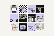 Purple Bold Instagram Template, a Social Media Template by Row Creative (Thumbnail 9 of 10)