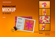 Business card, a Merchandise Mockup by wavebreak (Thumbnail 6 of 6)