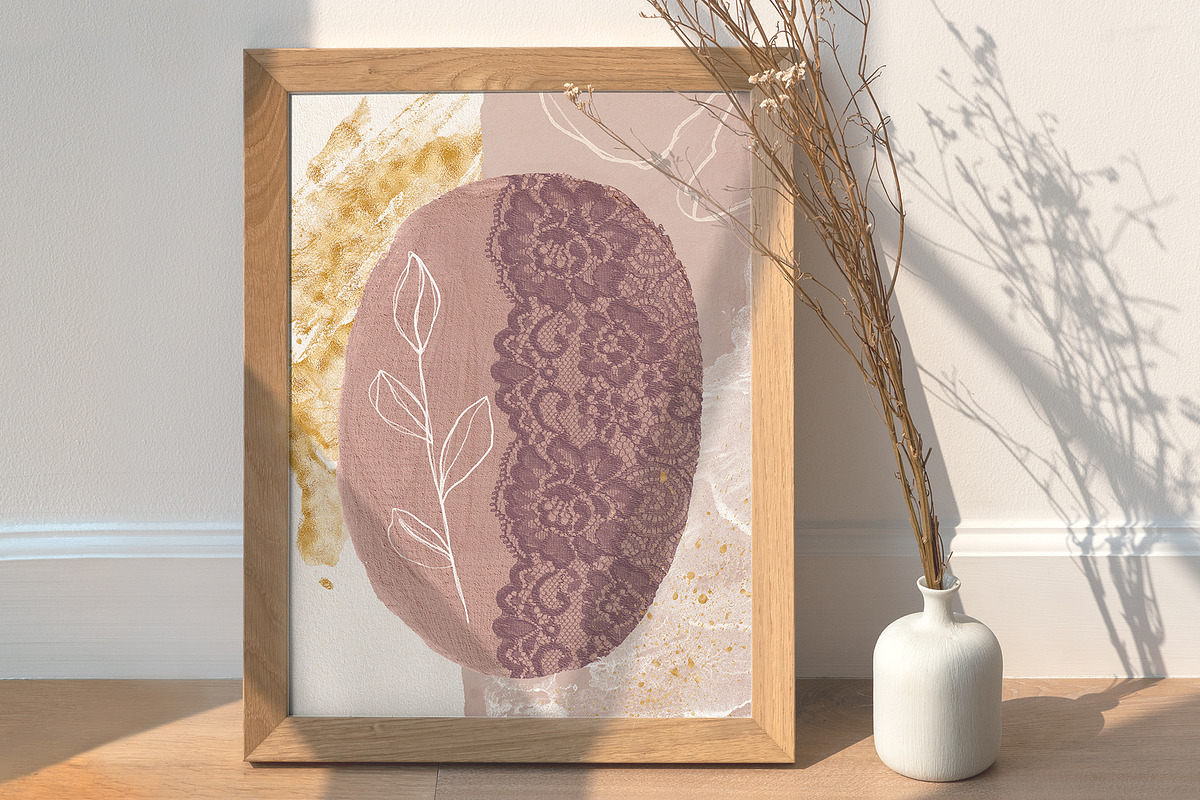 Modern Abstract Collage Maker, a Texture Illustration by CatJello Graphics (Photo 9 of 39)