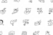 Shopping Doodle Icons, an Outline Icon by Vectors Market (Thumbnail 8 of 10)