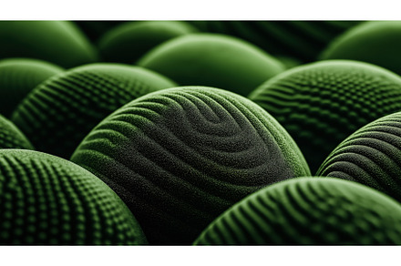 Close-up of abstract green textured, a Texture Illustration by Sergey Kotenev