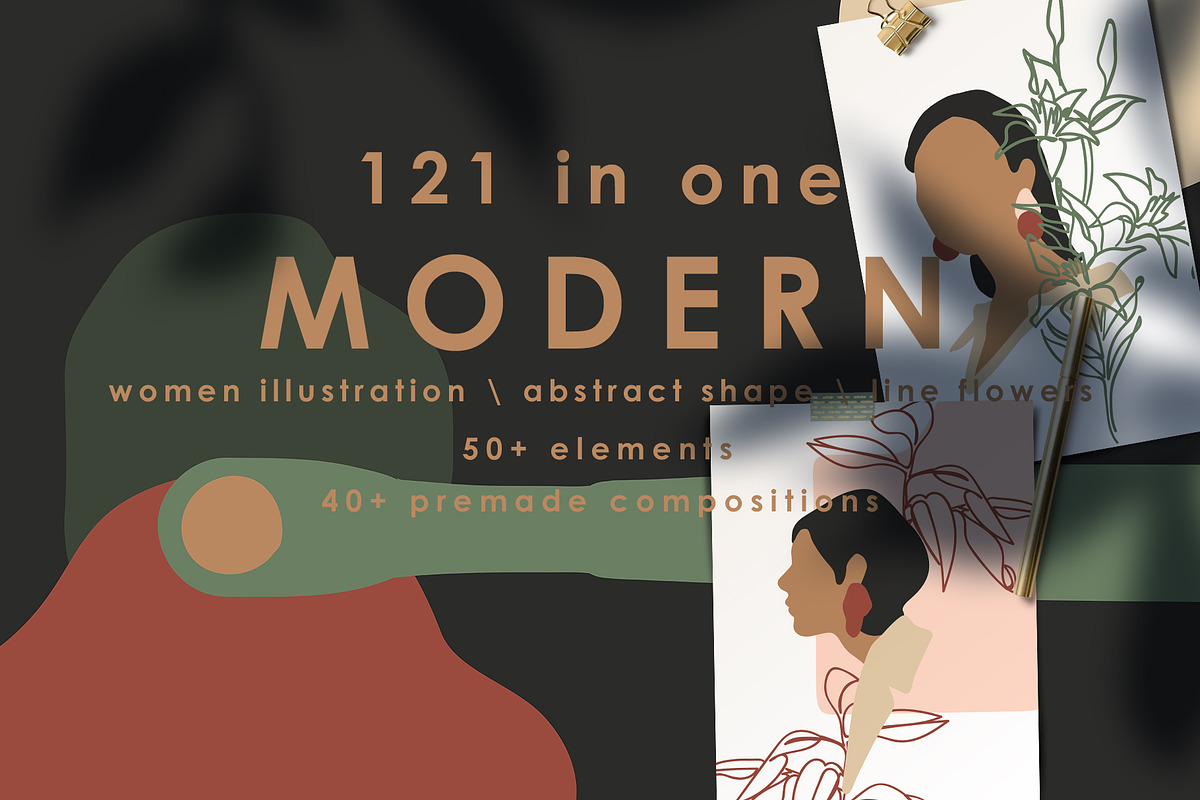 MODERN women illustrations, a Person Illustration by NKTN (Photo 1 of 16)