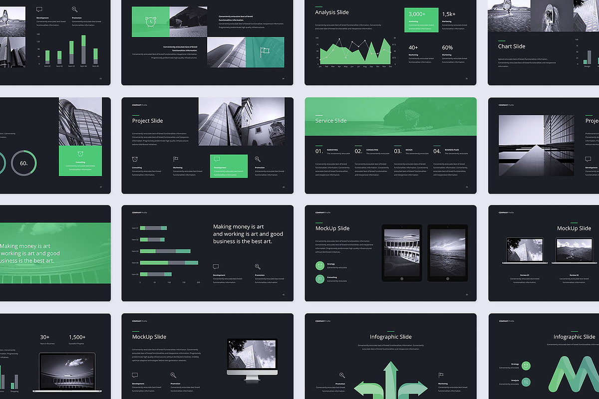 Company Profile Business Template, a Presentation Template by UDEA Store (Photo 12 of 12)