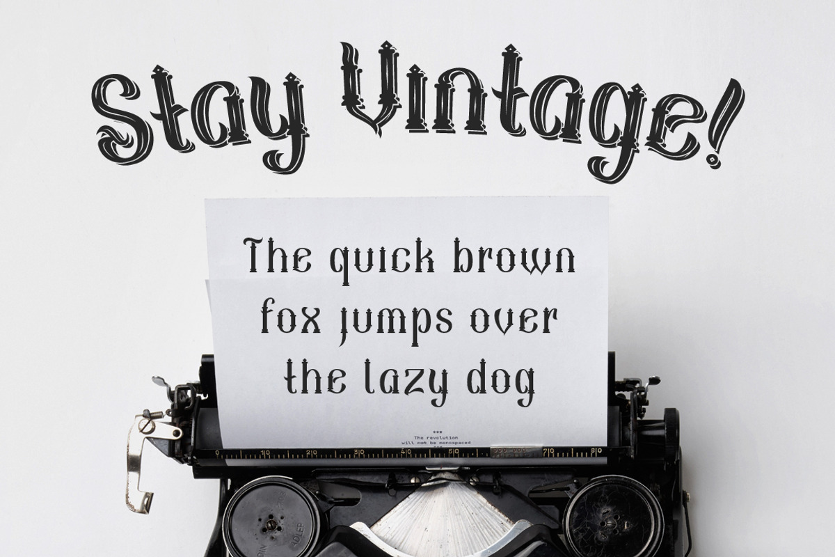 Sekatoan Typeface preview 5