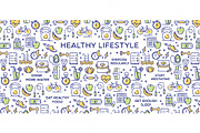 Healthy Lifestyle Illustration, a Food Illustration by introwiz1 (Thumbnail 2 of 3)