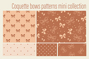 Coquette bows patterns collection, a Pattern Graphic by Naty Art (Thumbnail 2 of 5)