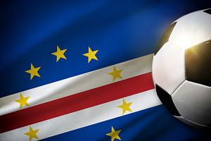 Cape Verde Flag Soccer Ball Background, a Sports & Recreation Photo by Davizro's Market