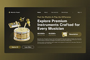 Music 3D Icon Pack, an Object 3D Model by Tempcraft (Thumbnail 4 of 5)