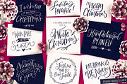 A Handlettered Christmas, a Decorative Illustration by Nicky Laatz (Thumbnail 2 of 18)