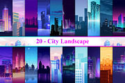 City Landscape, an Empty State Illustration by Digital Studio (Thumbnail 1 of 6)