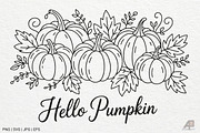 Pumpkin Fall Autumn SVG PNG Bundle, a Photo by Actual Pixel (Thumbnail 4 of 19)