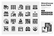 Warehouse Icon Pack, a Solid Icon by erifqizeicon (Thumbnail 1 of 3)