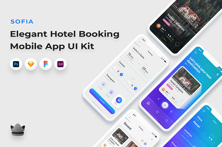 Sofia - Hotel Booking App UI Kit