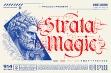 Strata magic Typeface