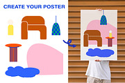 Pop Up Gallery Vector Poster Creator, an Object Graphic by ArtFM (Thumbnail 10 of 13)