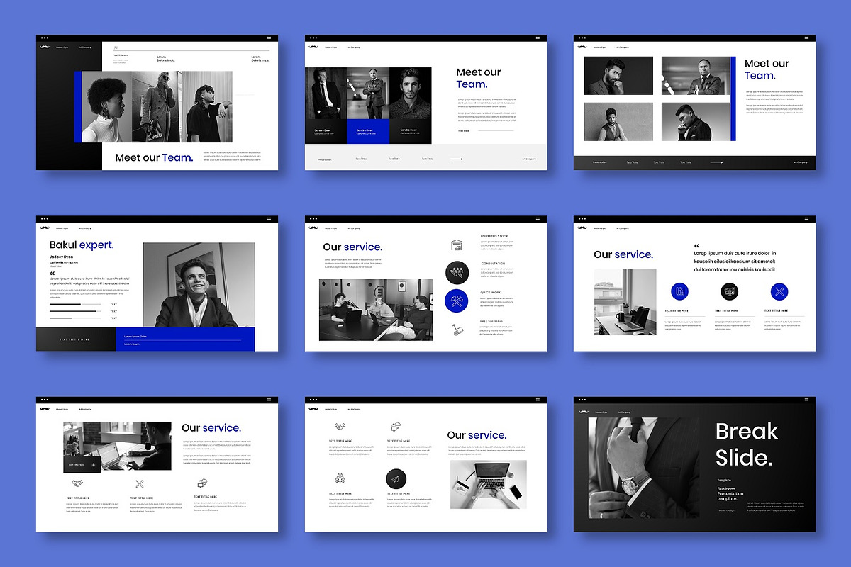 Bakul - Business Google Slide, a Presentation Template by Dens Creative Studio (Photo 3 of 6)
