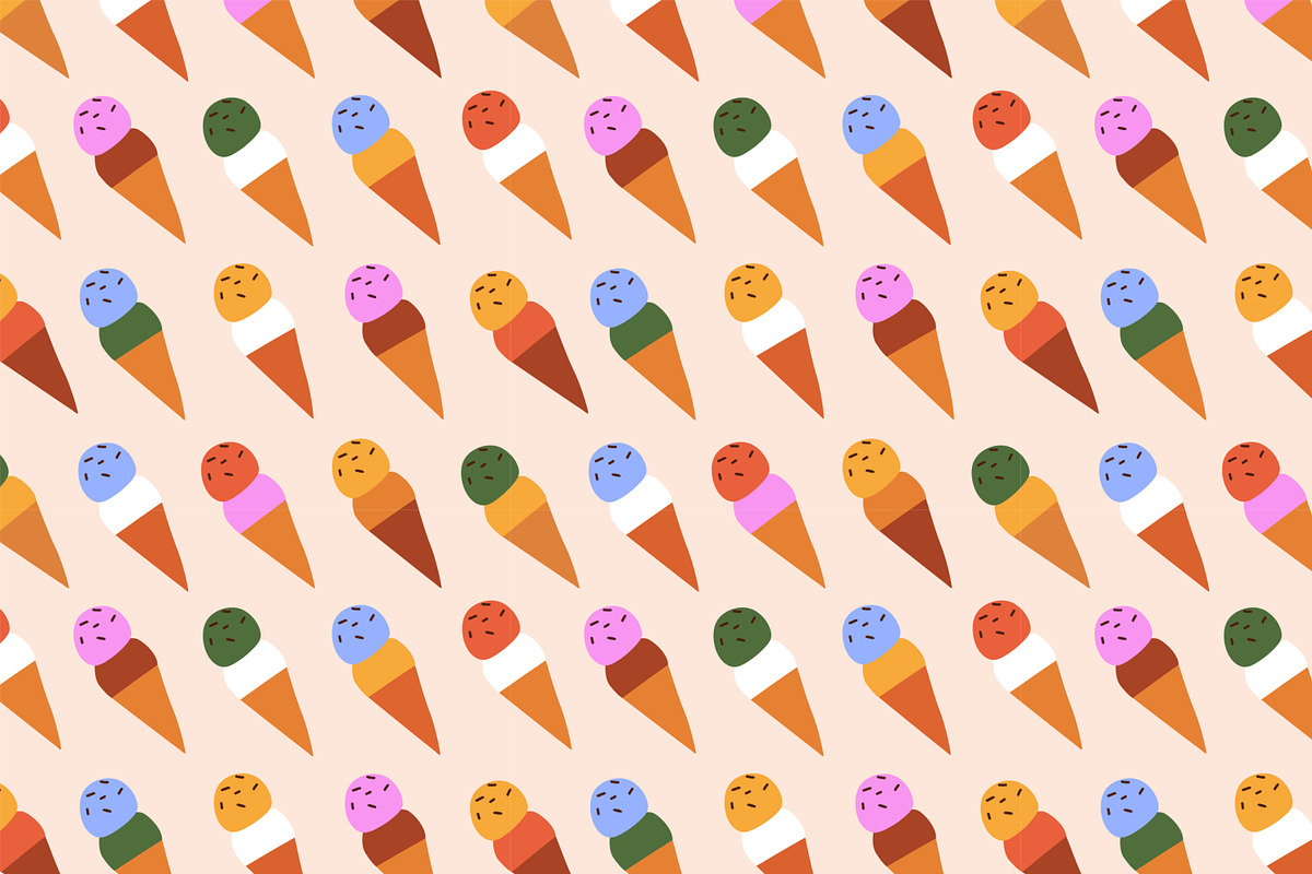 Candies. Sweet seamless patterns set, a Pattern Graphic by Good Studio (Photo 3 of 8)