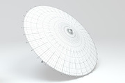 Japanese Umbrella, an Object 3D Model by 3DTreatment (Thumbnail 4 of 8)