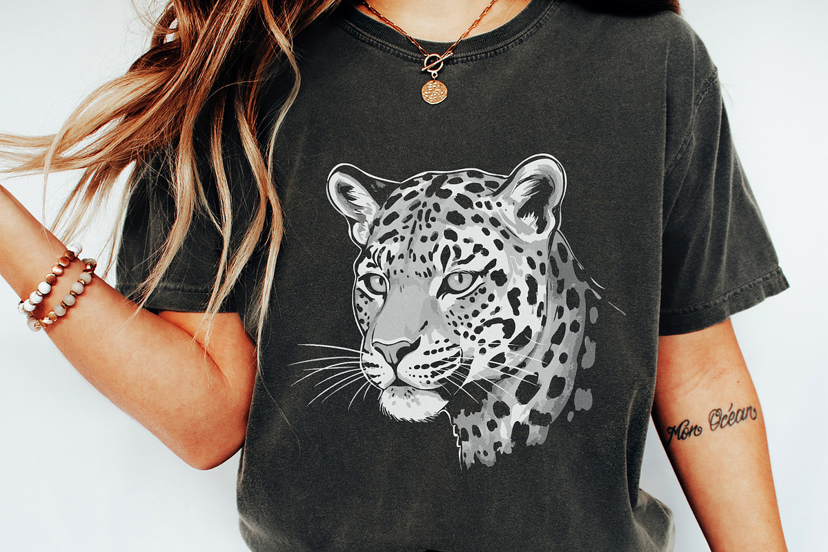 Leopard Illustration, Wild Cat, an Illustration by SharpMarketplace (Photo 5 of 5)