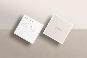 Business Card Mockup Kit