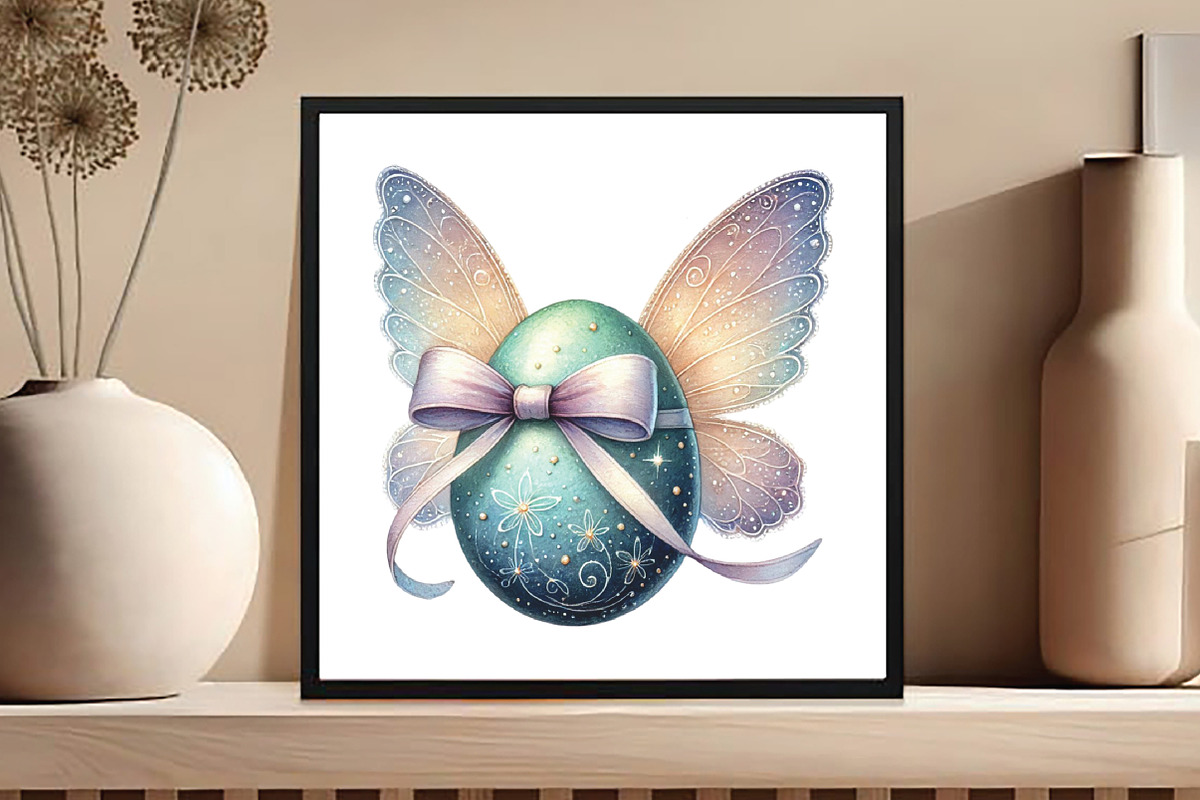 Easter Egg Clipart, Easter Clipart, an Illustration by DreamCafeArt (Photo 3 of 5)