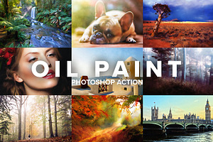 Oil Paint Photoshop Action