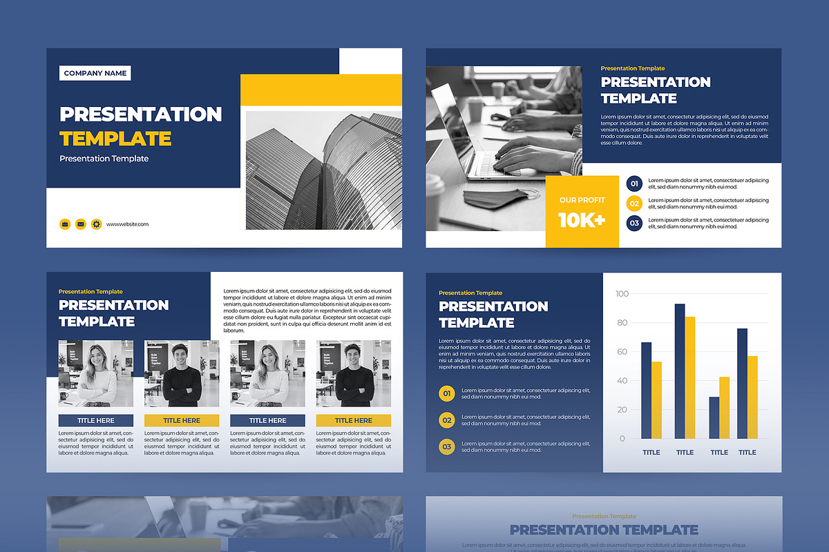 Business Strategy Presentation, a Presentation Template by CreativeUP (Photo 5 of 6)