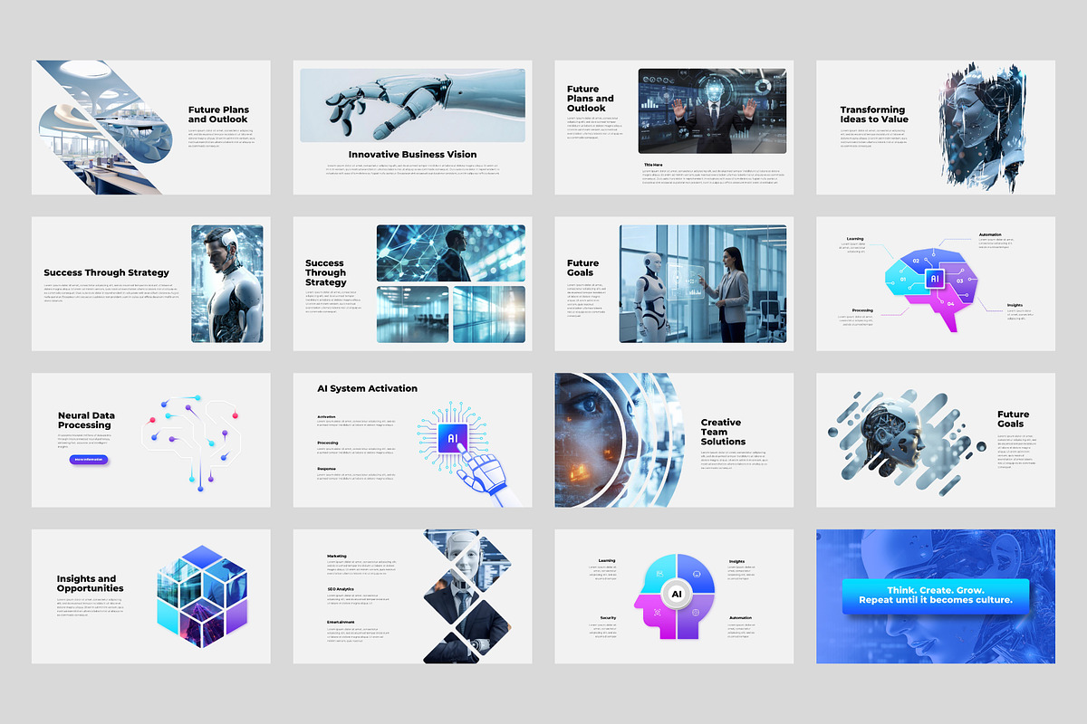 Artificial Intelligence Presentation, a Presentation Template by Abert (Photo 10 of 11)