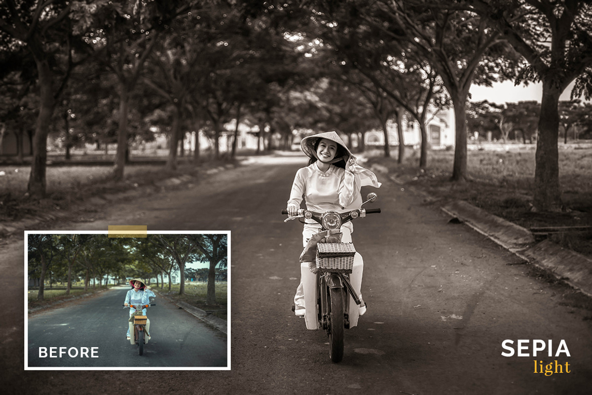 Sepia Tone - Lightroom Presets preview 4