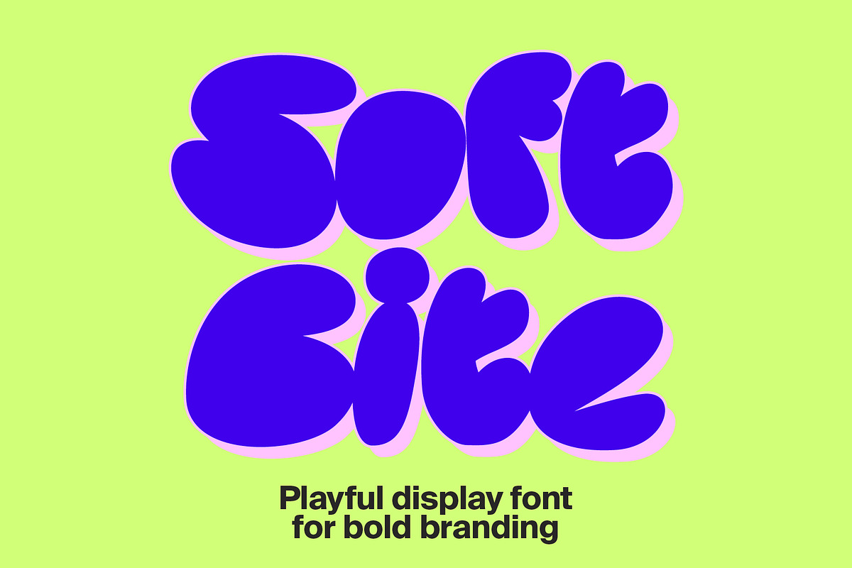 Soft Bite Display Font for Branding, a Handwritten Font by TypeTreat (Photo 1 of 9)