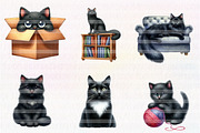 Cute Evil Animals Clipart, an Illustration by CreationArt (Thumbnail 3 of 5)