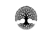 Tree Silhouette Vector Bundle, an Illustration by musafir_fashion (Thumbnail 30 of 51)