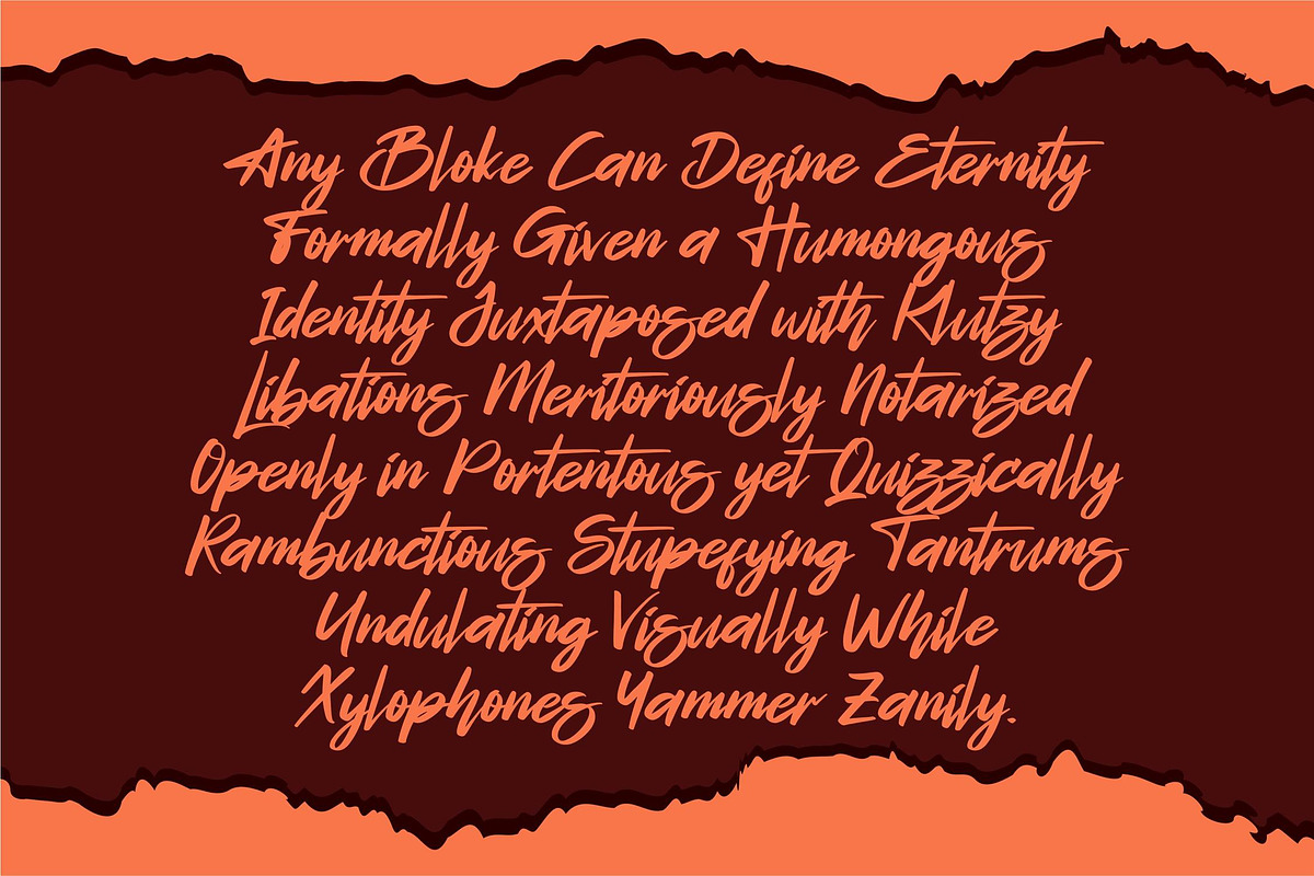 Kagemasha Brush LS, a Font by GranzCreative (Photo 12 of 15)