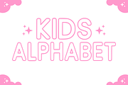 Simple Outline - Child Font Types, a Font by KiddoGlyphs Studio (Thumbnail 2 of 7)