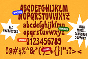 Sour Brunch - Food Display Font, a Handwritten Font by Littlehand (Thumbnail 5 of 6)