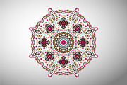 Decorative Round Aztec Pattern, a Pattern Graphic by tomuato (Thumbnail 2 of 4)