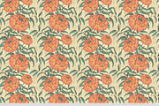 Peonies, a Pattern Graphic by yoksel (Thumbnail 1 of 5)