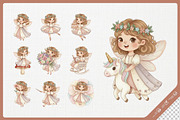 Lovely Fairy Girl Cute Cartoon Art, a Person Illustration by Gohsantosa (Thumbnail 3 of 4)