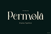 Permola - Display Serif, a Serif Font by tebaltipislab (Thumbnail 1 of 20)