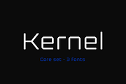 Kernel Core set, a Sans Serif Font by JCFonts (Thumbnail 1 of 6)