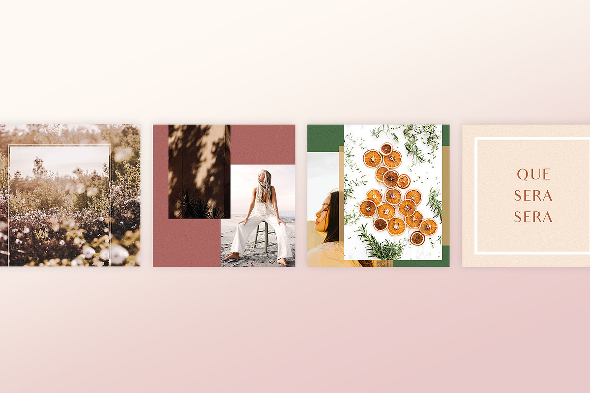 Chic Instagram Grid Post Templates, a Social Media Template by Karissa Macapagal (Photo 6 of 11)